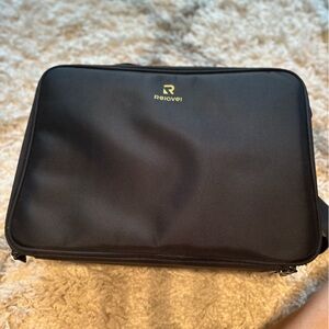 Large Black Cosmetic Bag